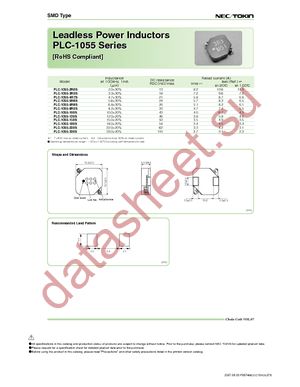 PLC-1055-6R8S datasheet  